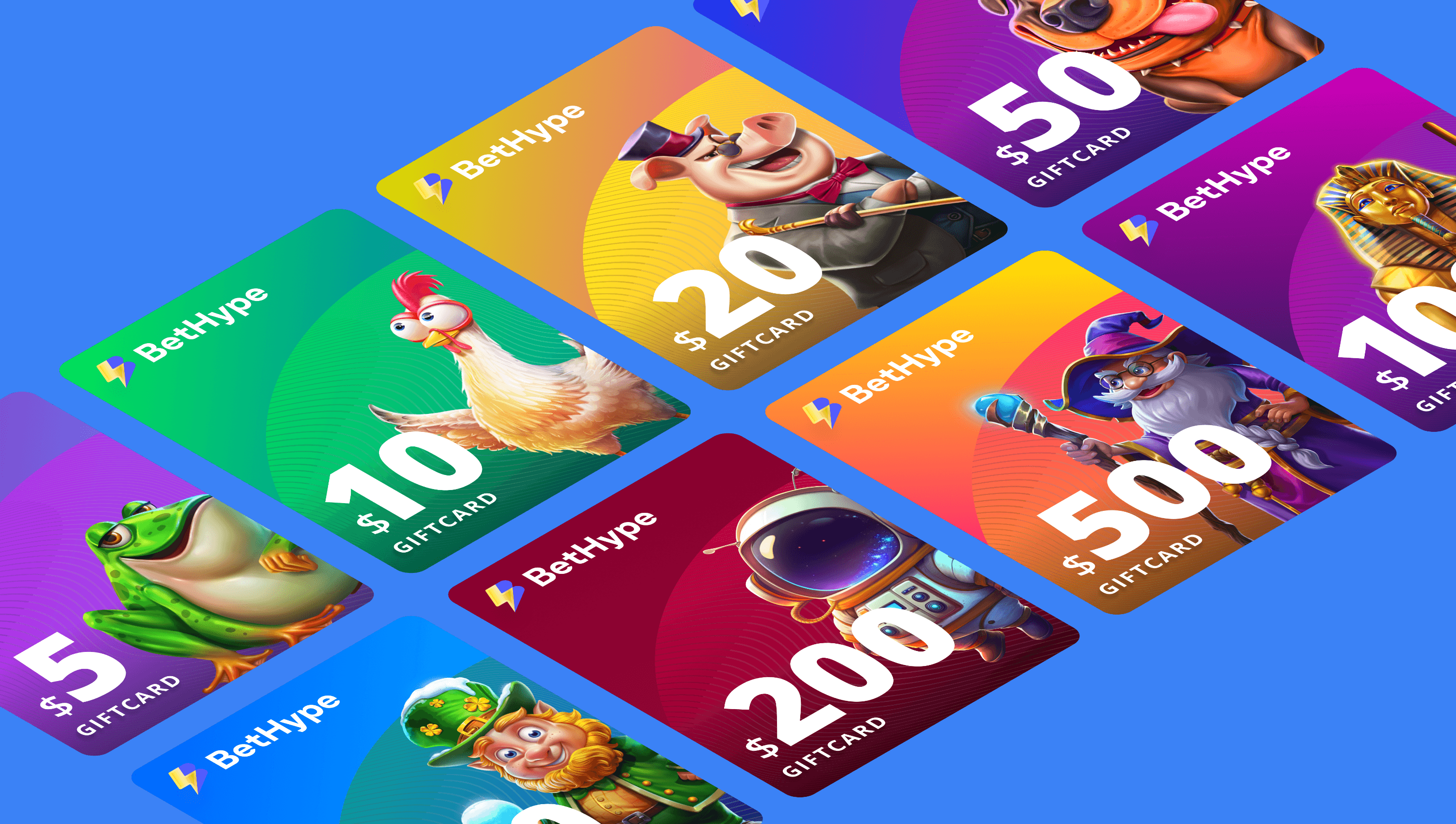 BetHype platform pages